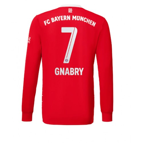 Bayern Munich Serge Gnabry #7 Hjemmedrakt 2022-23 Langermet Bayern Munich Serge Gnabry #7 Hjemmedrakt 2022-23 Langermet